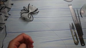 Бантик з органзи 5 см своїми руками МК: БЕЛЫЕ БАНТИКИ ИЗ ОРГАНЗЫ С ЛЕСКОЙ МК: БАНТ-СОЛИСТ ИЗ ОРГАНЗ