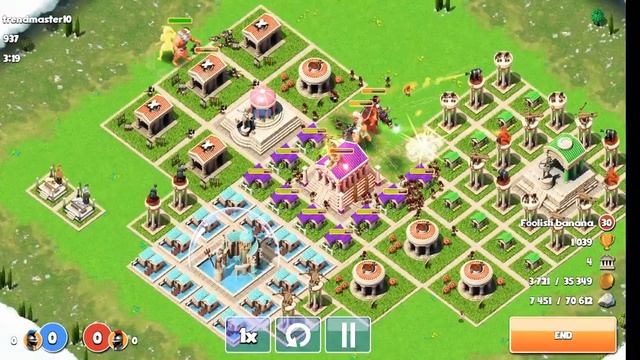 Virgin Zeus Houses vs Mega Chad Poseidon Houses - Gods of Olympus смотреть онлайн