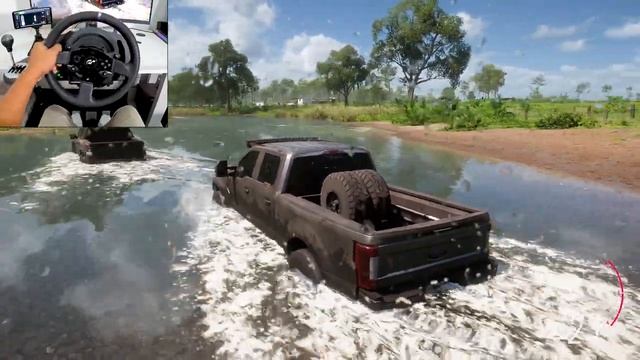 Ford F-250 Super Duty & Ford F-150 Raptor R | OFFROAD CONVOY | Forza Horizon 5