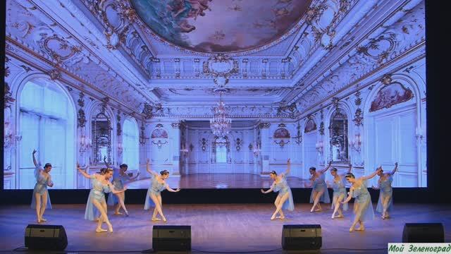 Балетная студия «Грация» (средняя группа) - Менуэт (П, Мориа) смотреть онлайн