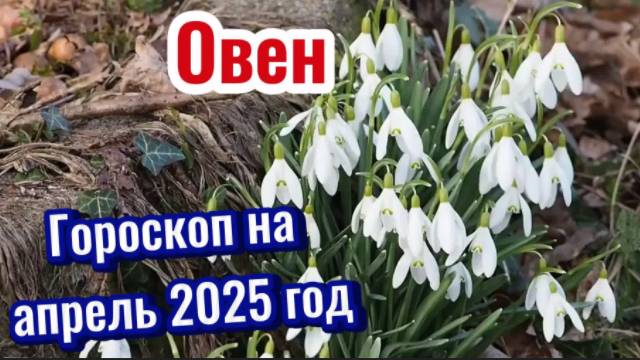 Овен! Месяц Удачи и новых возможностей! Гороскоп на апрель! смотреть онлайн