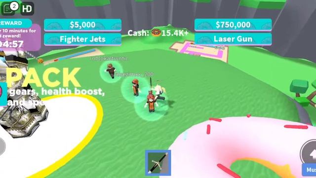 роблокс пончики