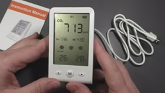 Обзор: дешёвый и точный измеритель уровня CO2 смотреть онлайн