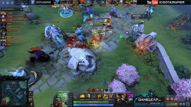 RAMPAGE MIRACLE: Can Someone KILL HIM PLEASE!!! Monkey King Dota 2 смотреть онлайн