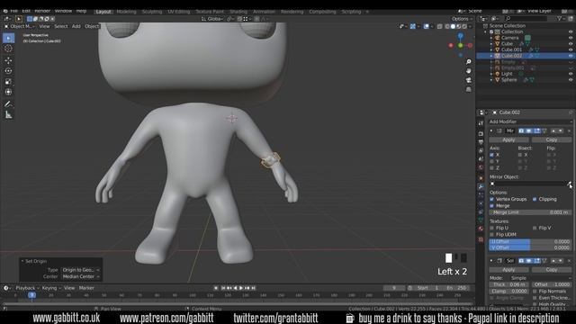 Deadpool Character - Part 5 - Harnesses - Blender 2.8 смотреть онлайн