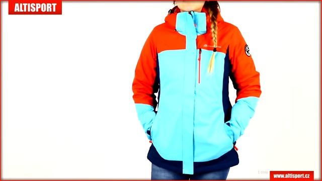 dámská lyžařská bunda alpine pro sardara 3 ljcp352 oranžová смотреть онлайн