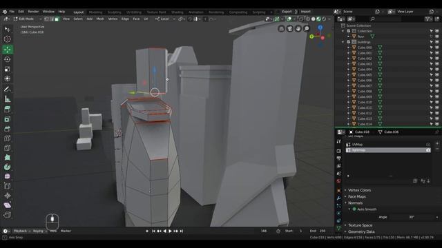EP1: Creating a City - Modeling in Blender 2.8 смотреть онлайн