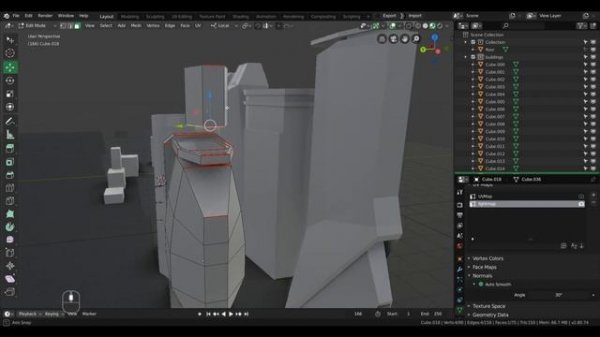 EP1: Creating a City - Modeling in Blender 2.8