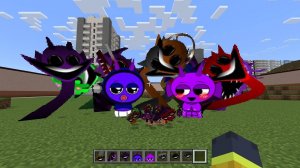 Incredibox SPRUNKI Durple New Phase MOD в Minecraft PE | Incredibox Sprunki