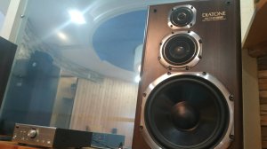 Акустические системы Diatone DS -77-HRX с усилителем Denon PMA 7.5-E