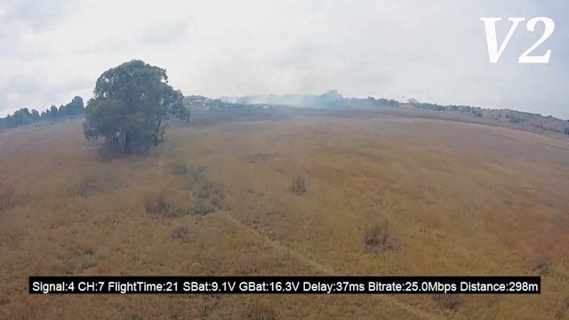 Walksnail Avatar V1 And V2 Vtx Comparison. (33.39.10)#fpvdrone #walksnail #CaddxFPV