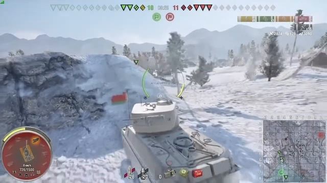 Гусь в топе решает. World of tanks console. PS4, XBOX. смотреть онлайн