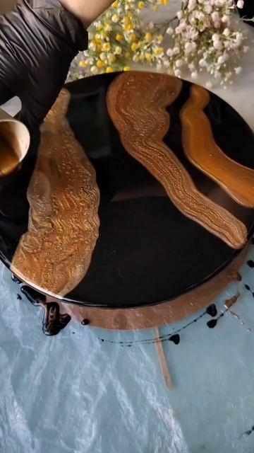 Часы из эпоксидной смолы смотреть онлайн