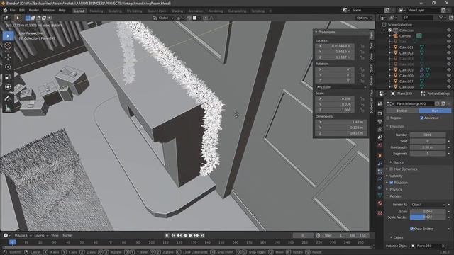 Christmas Living Room in Blender 2.9 | Episode 2 смотреть онлайн