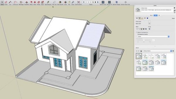 sketchup style builder