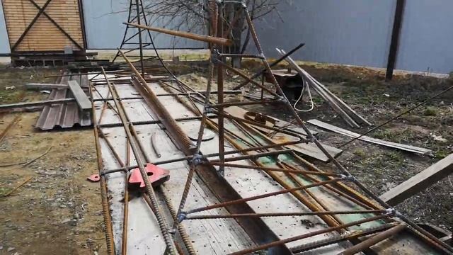 Артбетон. Каркасы колпаков на большие столбы. смотреть онлайн