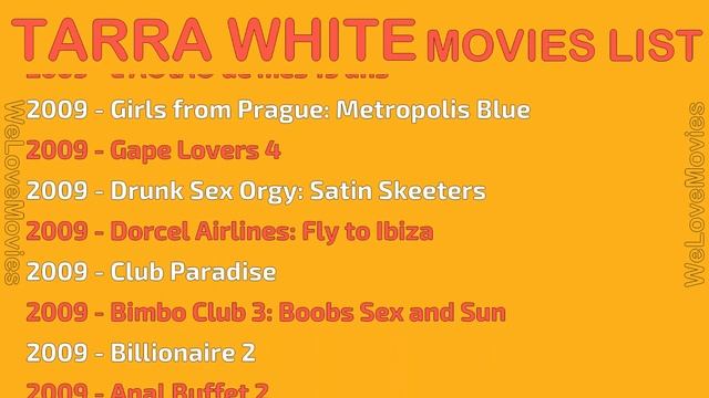 TARRA WHITE MOVIES LIST смотреть онлайн