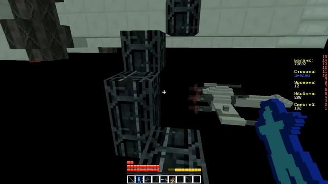 JediСraft на сервере Craft-Mine #44 Minecraft . Пошёл на звезду смерти один убил босса Сси-Рууви