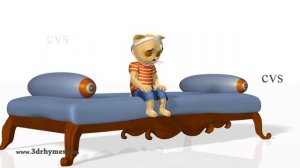 Three Little Kittens & Five Little Kittens Jumping on the Bed - 3D Rhymes & Songs for Children