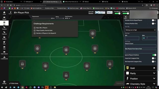 Como usar o Paletools de forma rápida no EAFC 24 (FIFA) смотреть онлайн