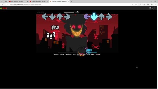 FNF Vs  Alastor  Hazbin Hotel  and toothless dancing