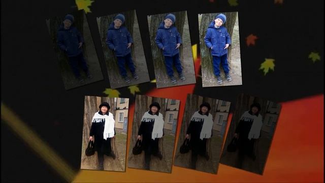 На прогулке с бабушкой