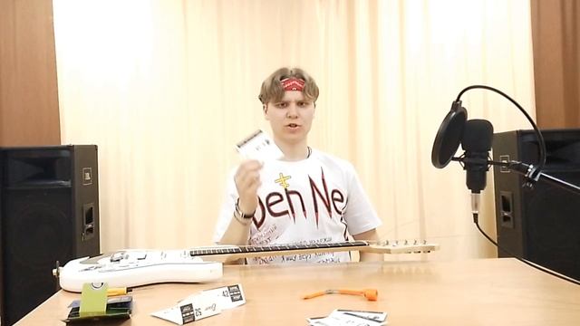 Замена струн на Электрогитаре Rockdale Stars HSS White. ELIXIR(10 | 52) смотреть онлайн