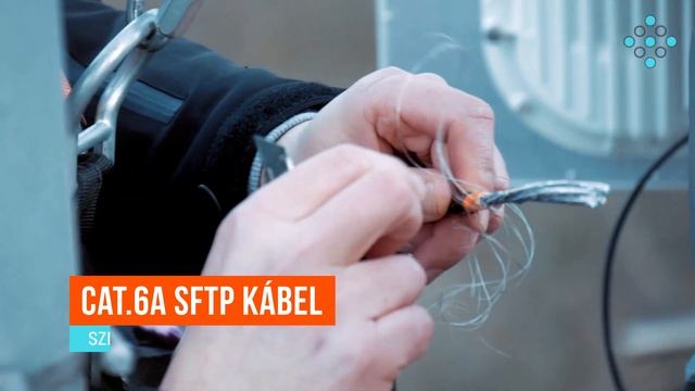 CAT.6A SFTP outdoor cable endurance test at ZNET Telekom -ENGLISH SUBTITLES смотреть онлайн