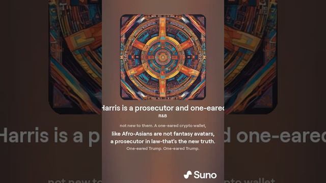 Kamala Harris Prosecutor And One-eared Trump  4 DJ песочный человек