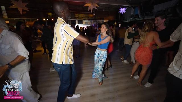 Olu Kongi & Irina - Salsa Social Dancing | Croatian Summer Salsa Festival 2022 (Rovinj)