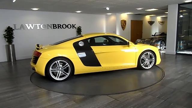 R8 V8   Imola Yellow & Black - Lawton Brook