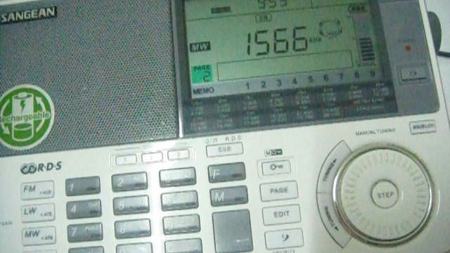 1566 kHz 극동방송 FEBC/HLAZ Radio Free Asia (Aewol-eup, Jeju, KOR) 17.01.2020