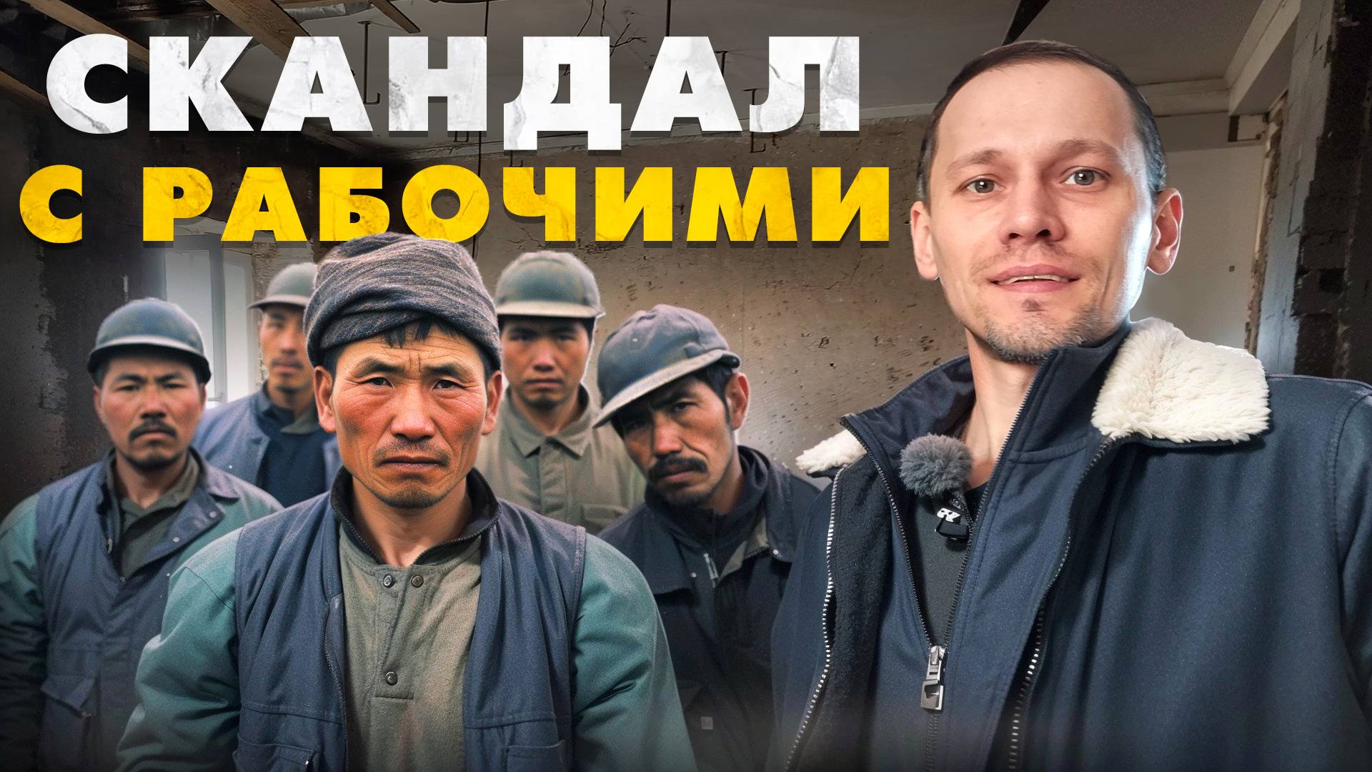 Нанял рабочих из Узбекистана. Восстановление деревенского дома 1958 г. смотреть онлайн