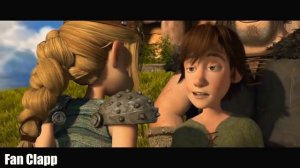 Песня Бьянка- по нашему району. Иккинг и Астрид😄😍😍😍