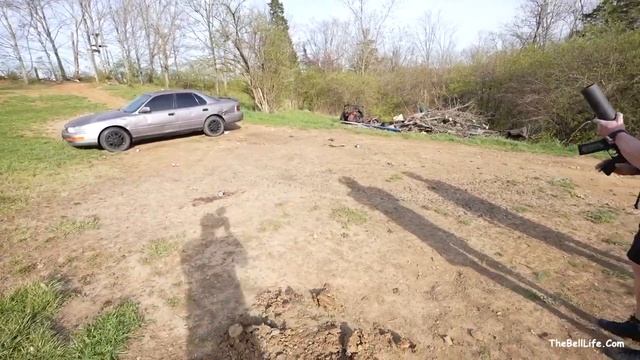 ￼ Destroying A Car With A Can Cannon!!! смотреть онлайн