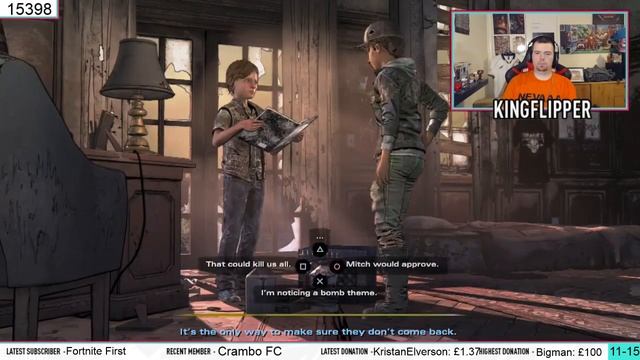 Walking Dead Wednesdays Live - The Final Season - Episode 3 - Playthrough смотреть онлайн