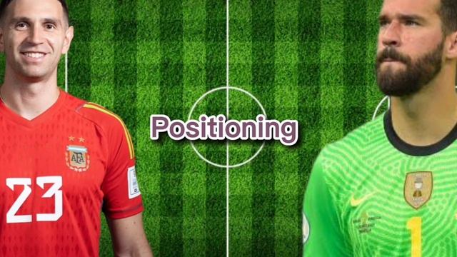 Emiliano Martinez VS Alisson Becker 1vs1 #alisson #martinez #footballvs #football смотреть онлайн