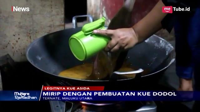 Kue Asida, Makanan Khas Maluku Utara Berasa Manis - INews Sore 18/05