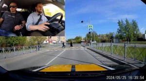 Экзаменационный маршрут "Войновка" город Тюмень май 2024. Авто инструктор Шпак