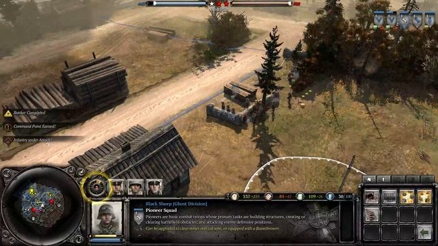 Company of Heroes 2 - Ramirez & IceCreamSoldier Rippin' AXIS-TIGER TIME** смотреть онлайн