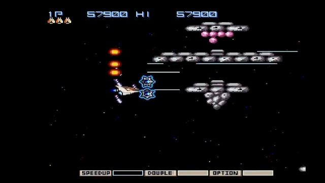 Gradius Deluxe Pack Gradius 101200 PS1 Emu