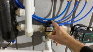 Система отопления майнером гаража