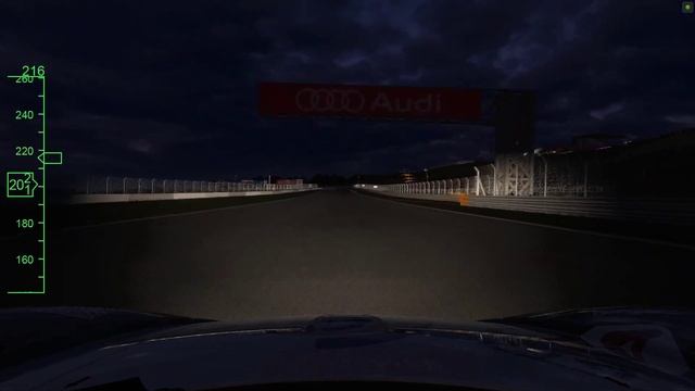 【Assetto Corsa】Aircraft HUD Style Speedometer