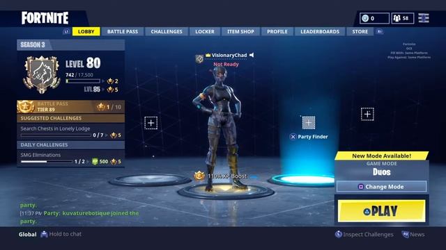 We going crazyyy!!FORTNITE GRIND SNIPE INTO MY LOBBY? Add me visionarychad смотреть онлайн