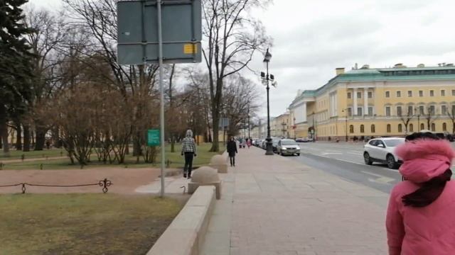 Санкт-Петербург. Александровский сад. 23.02.2020. смотреть онлайн