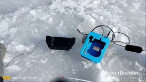 РЫБАЛКА НА ПРУДУ ПО ПОСЛЕДНЕМУ ЛЬДУ .