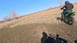 Энудро покатушка  Саратов Март 2025 на Promax mx 280 обкатка