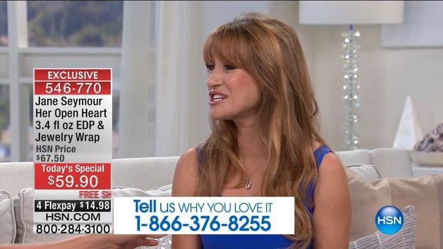 HSN | Jane Seymour Fragrance Premiere 05.01.2017 - 04 PM смотреть онлайн