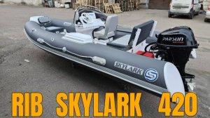Риб SKYLARK 420 и PARSUN 20. Переход с пвх на риб