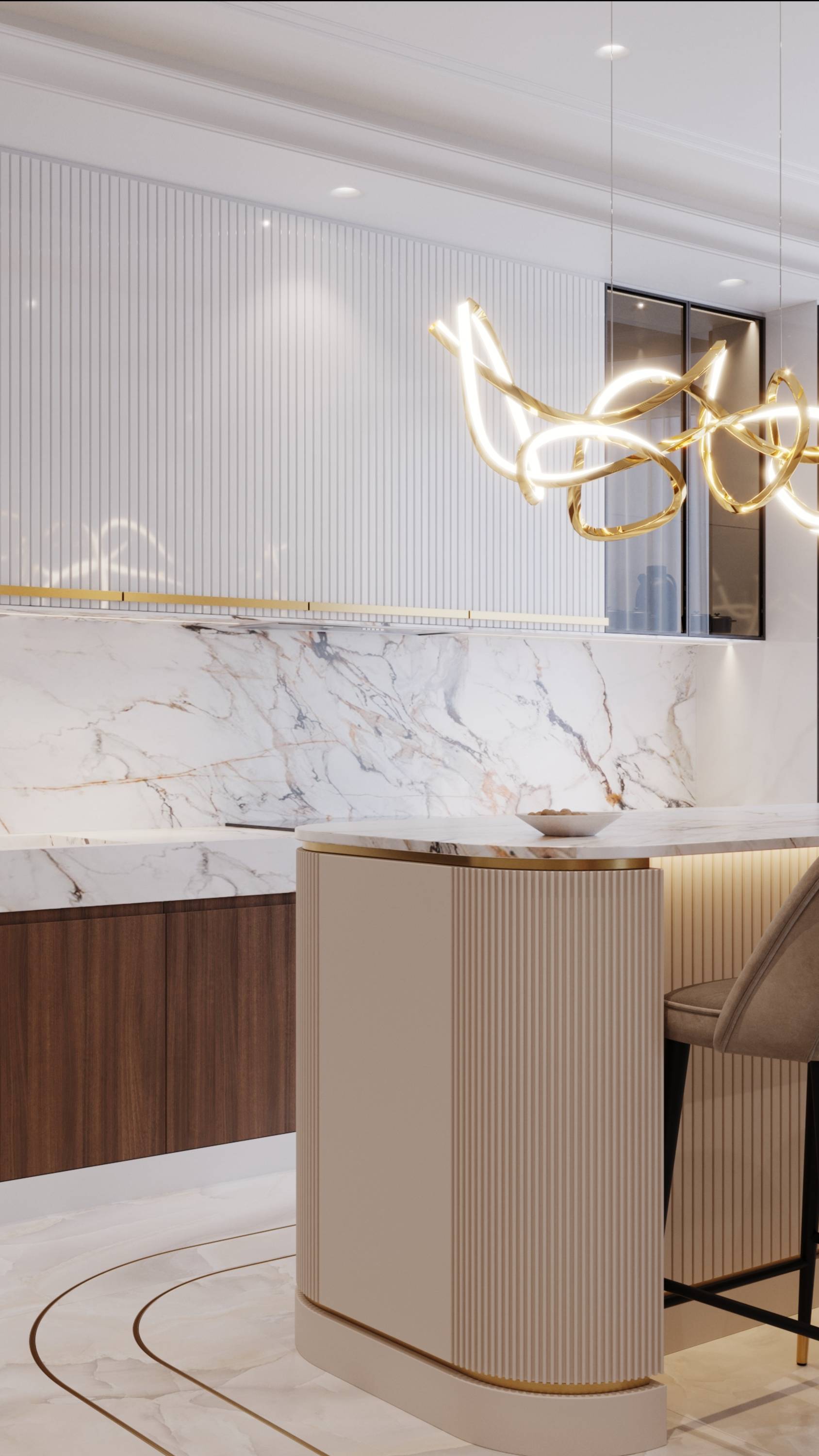 Интерьер кухни. Обзор реализованной кухни на одном из моих объектов, студия Лебедевой Полины.